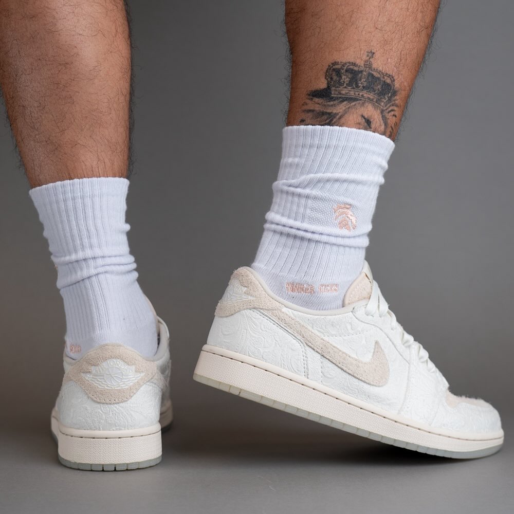 Chris Paul x Air Jordan 1 Low "Give Them Flowers" 2