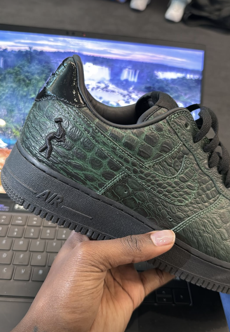 Lil Yachty x Nike Air Force 1 Low "Croc"