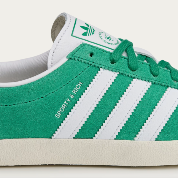 Sporty and Rich x adidas Blanc "Court Green" (W) (JP8560) Erscheinungsdatum