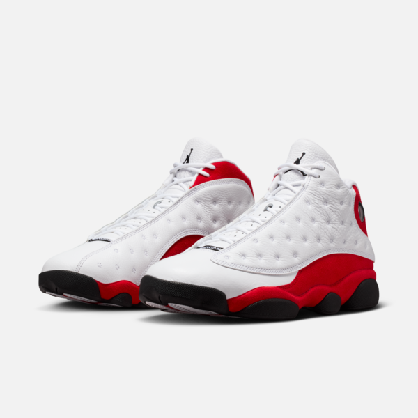 jordans 13 red white