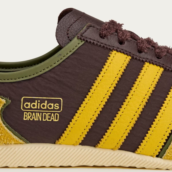 Brain Dead x adidas Japan "Brown Hazel Yellow" (JQ6789) Release Date