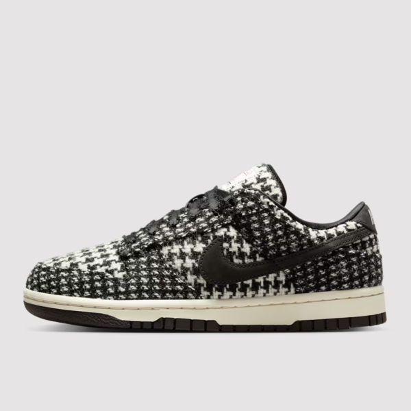 Harris Tweed x Nike Dunk Low "Black Phantom" (W) (HQ5036-901) Release Date