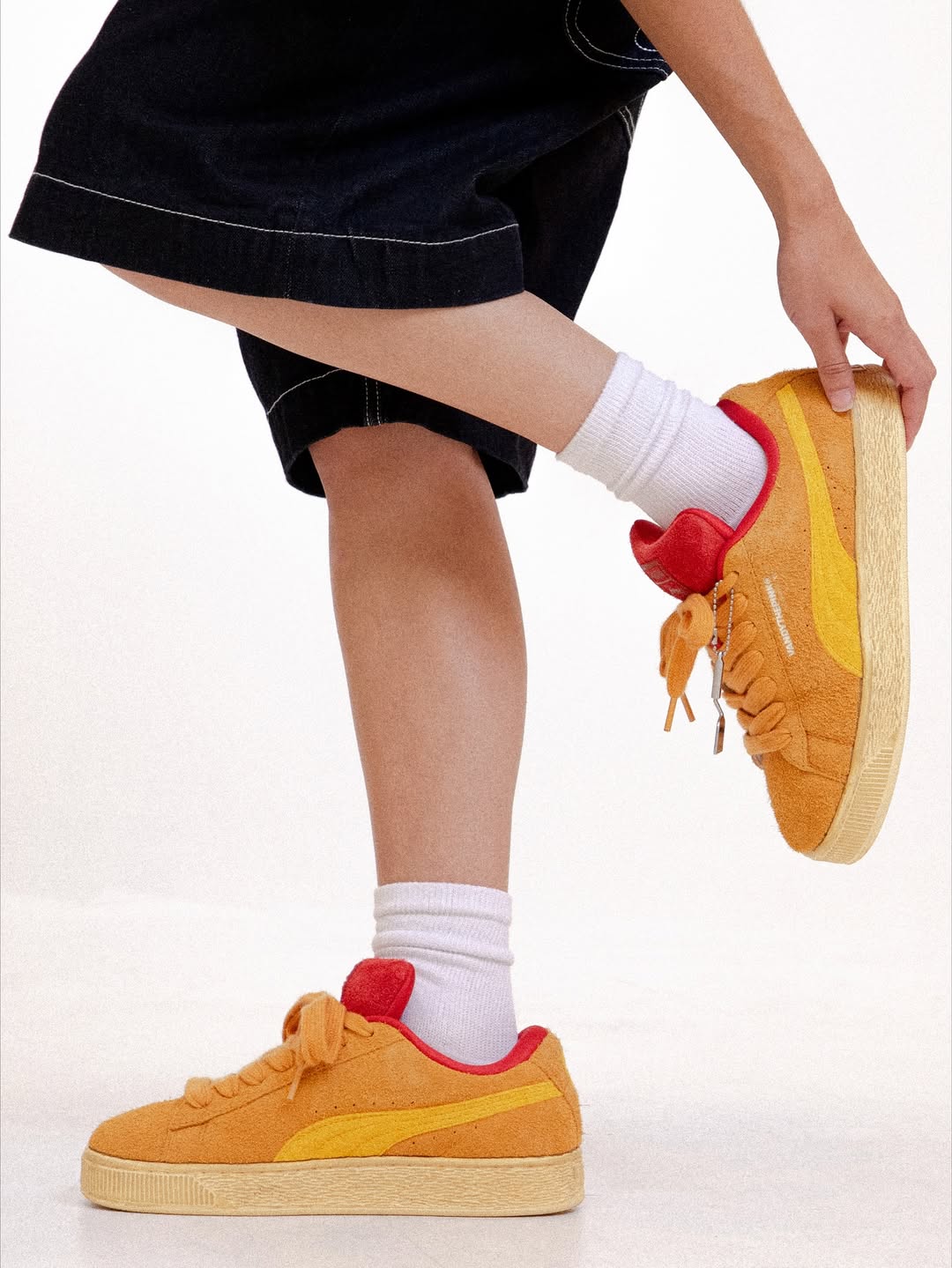 VANDYTHEPINK x Puma Suede XL "Ginger Tea"