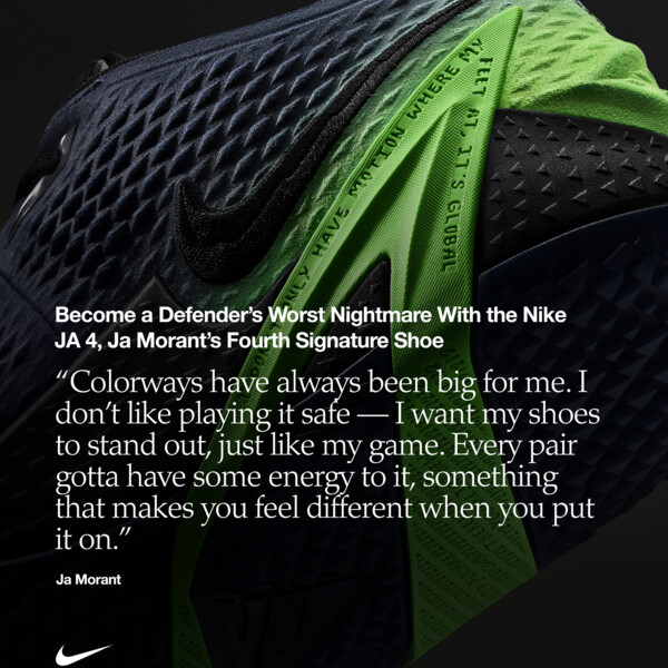 Nike Ja 4 "Nightmare" (IM4135-405) Release Date