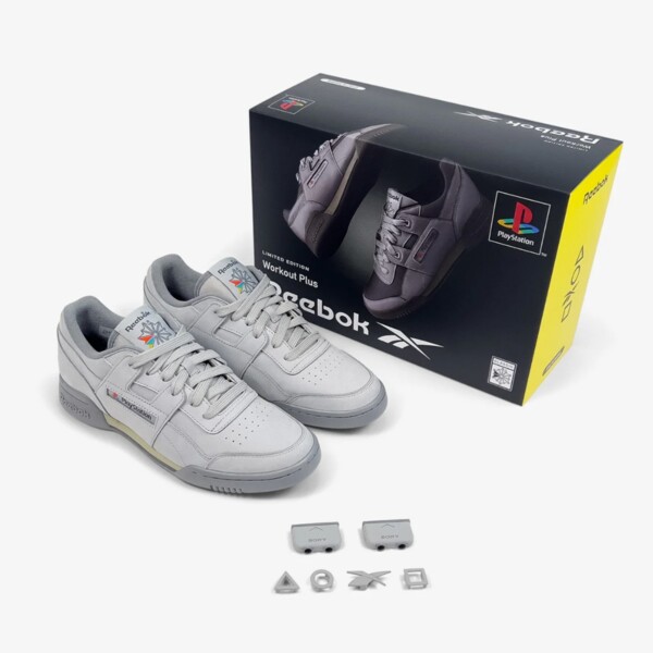 PlayStation x Reebok Workout Plus "Grey" (100258817) Release Date PlayStation x Reebok Workout Plus "Grey" (100258817) Release Date