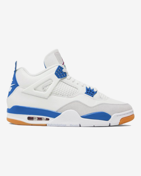 Nike air jordan 4 blue online