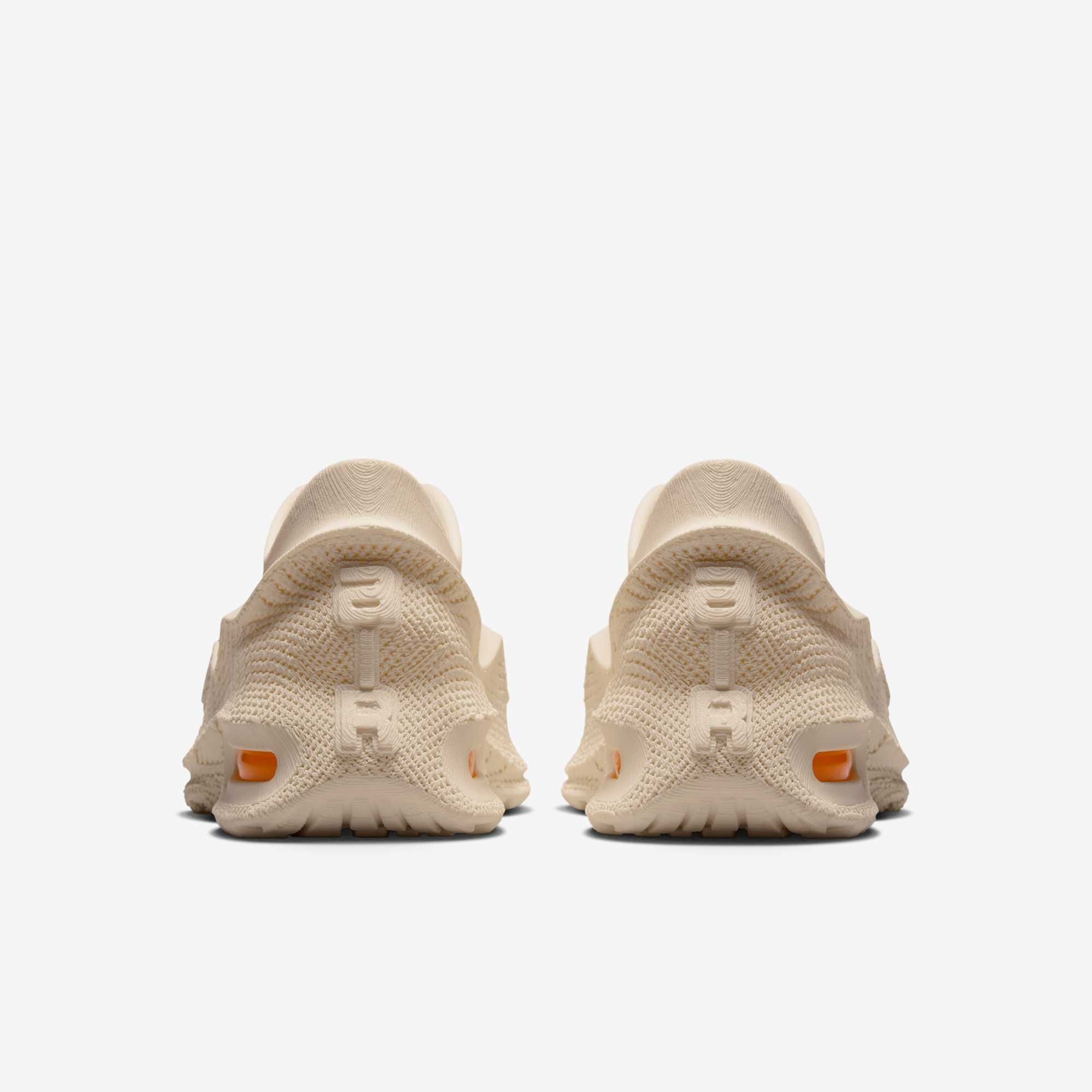 Side view of the Nike Air Max 1000 “Oatmeal” with 3D-printed upper.