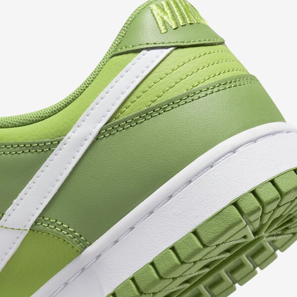 Nike Dunk Low 高級感ある光沢サテン生地 White/Team Green Nike Dunk Low 高級感ある光沢サテン生地 White/Team Green