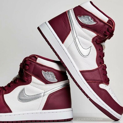 Nike Air Jordan 1 High "Bordeaux" - Erster Eindruck Nike Air Jordan 1 High "Bordeaux" - Erster Eindruck