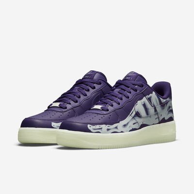 Offizielle Bilder vom Nike Air Force 1 Low "Purple Skeleton"