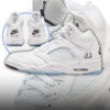 The Air Jordan 5 "White Metallic" Releases Today The Air Jordan 5 "White Metallic" Releases Today