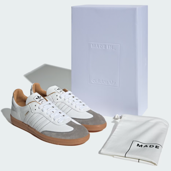 adidas Samba OG Made in Italy "Crystal White" (ID2865) Release Date adidas Samba OG Made in Italy "Crystal White" (ID2865) Release Date
