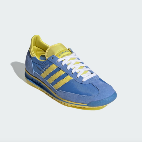 Sporty & Rich x adidas SL72 OG "Blue" (W) (JH6701) Release Date Sporty & Rich x adidas SL72 OG "Blue" (W) (JH6701) Release Date