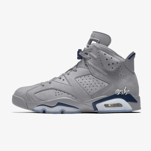 Nike Air Jordan 6 "Georgetown" (TBA) Release Date Nike Air Jordan 6 "Georgetown" (TBA) Release Date