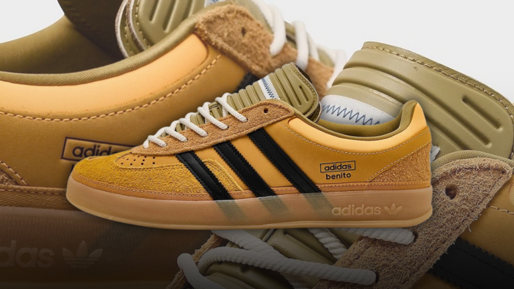 Bad Bunny adidas Gazelle Indoor Solar Gold
