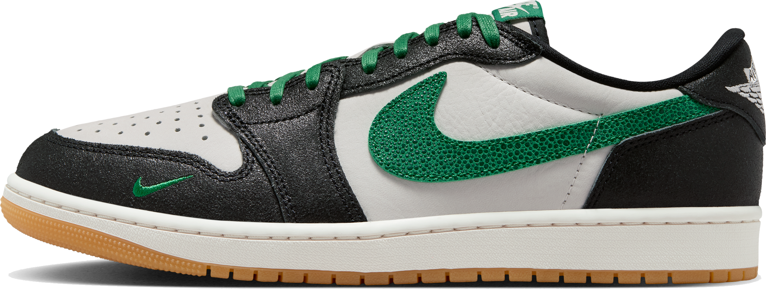 Air Jordan 1 Retro Low "Phantom Pine Green"