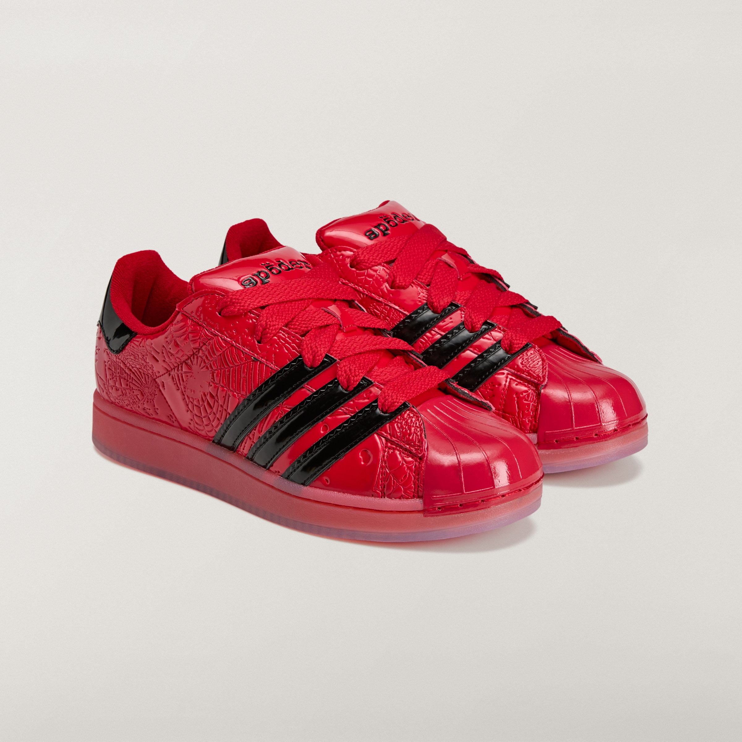 Sp5der x adidas Superstar Red Release Date (KJ7005)