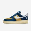 UNDEFEATED x Nike Air Force 1 Low "Croc Blue" Dunk vs. AF1 (DM8462-400) Release Date