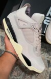 A Ma Maniere x Air Jordan 4 "Fossil Stone" Releases This September