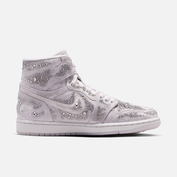 Swarovski x Air Jordan 1 High "Vast Grey" (W) (HF6248-002) Erscheinungsdatum Swarovski x Air Jordan 1 High "Vast Grey" (W) (HF6248-002) Erscheinungsdatum