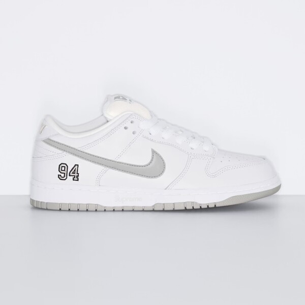 Supreme x Nike SB Dunk Low “Metallic Silver” (HQ8487-100) Release Date Supreme x Nike SB Dunk Low “Metallic Silver” (HQ8487-100) Release Date