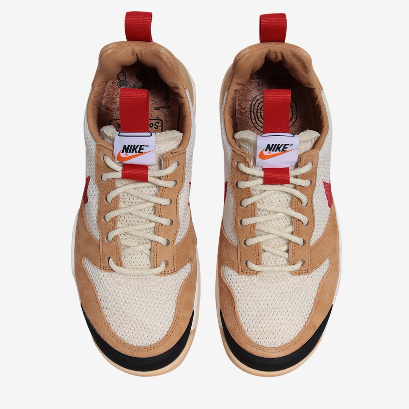 Tom Sachs x Nike Mars Yard 3.0 Detailed product photo of the Tom Sachs x Nike Mars Yard 3.0 featuring React foam sole and rugged build.