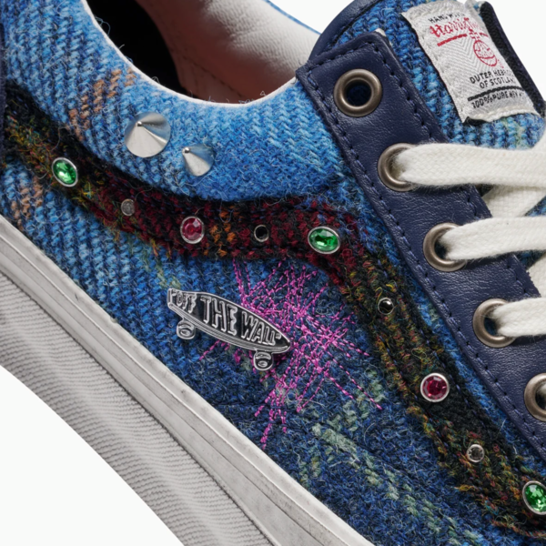 Harris Tweed x Vans Premium Old Skool 36 "Blue Multi" (VN000E8VBIP) Release Date