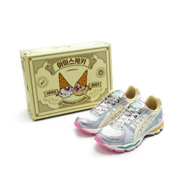 VANDYTHEPINK x ASICS Gel Kayano 12.1 "Vanilla" (1203B302-100) Release Date VANDYTHEPINK x ASICS Gel Kayano 12.1 "Vanilla" (1203B302-100) Release Date