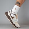 Travis Scott x Nike Zoom Field Jaxx "Light Chocolate" On Foot
