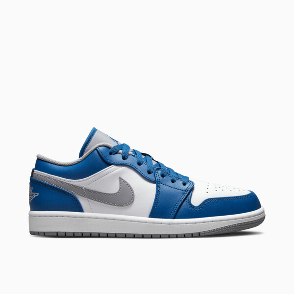 Air Jordan 1 Low "True Blue Cement" (553558-412) Release Date Air Jordan 1 Low "True Blue Cement" (553558-412) Release Date