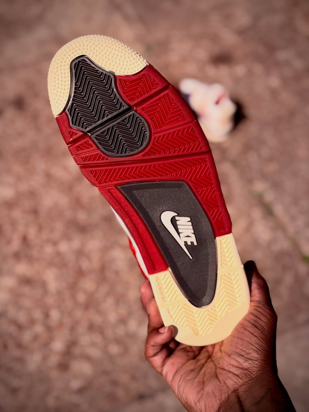 Nigel Sylvester x Air Jordan 4 "Brick After Brick" first look