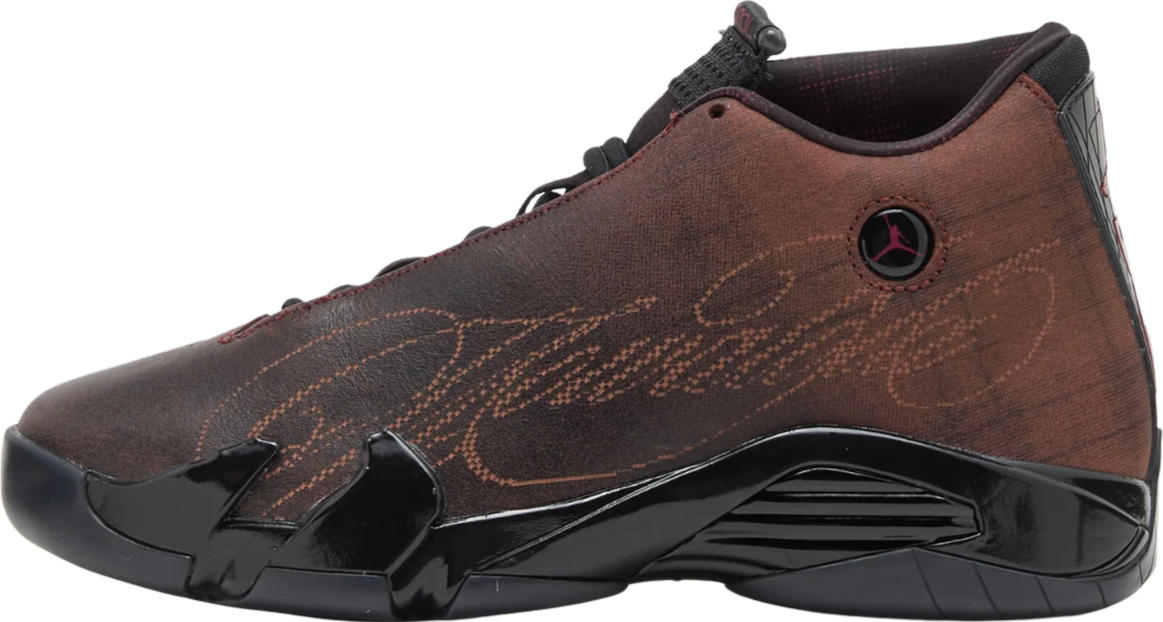 Mowalola x Air Jordan 14 "Burnt Red"