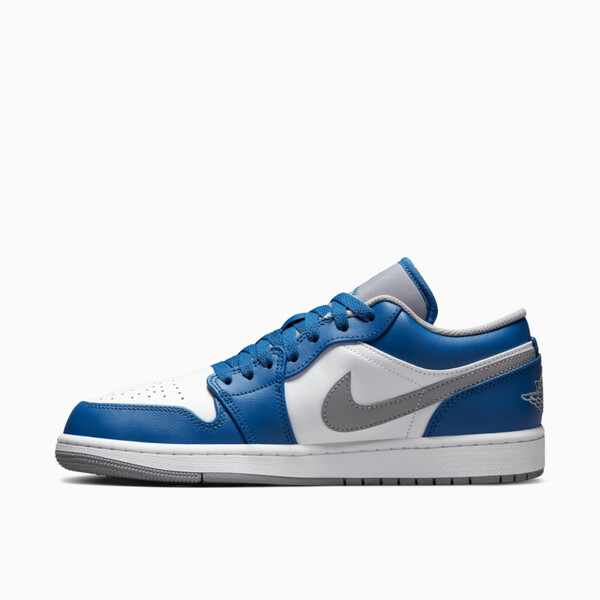 Air Jordan 1 Low "True Blue Cement" (553558-412) Release Date Air Jordan 1 Low "True Blue Cement" (553558-412) Release Date
