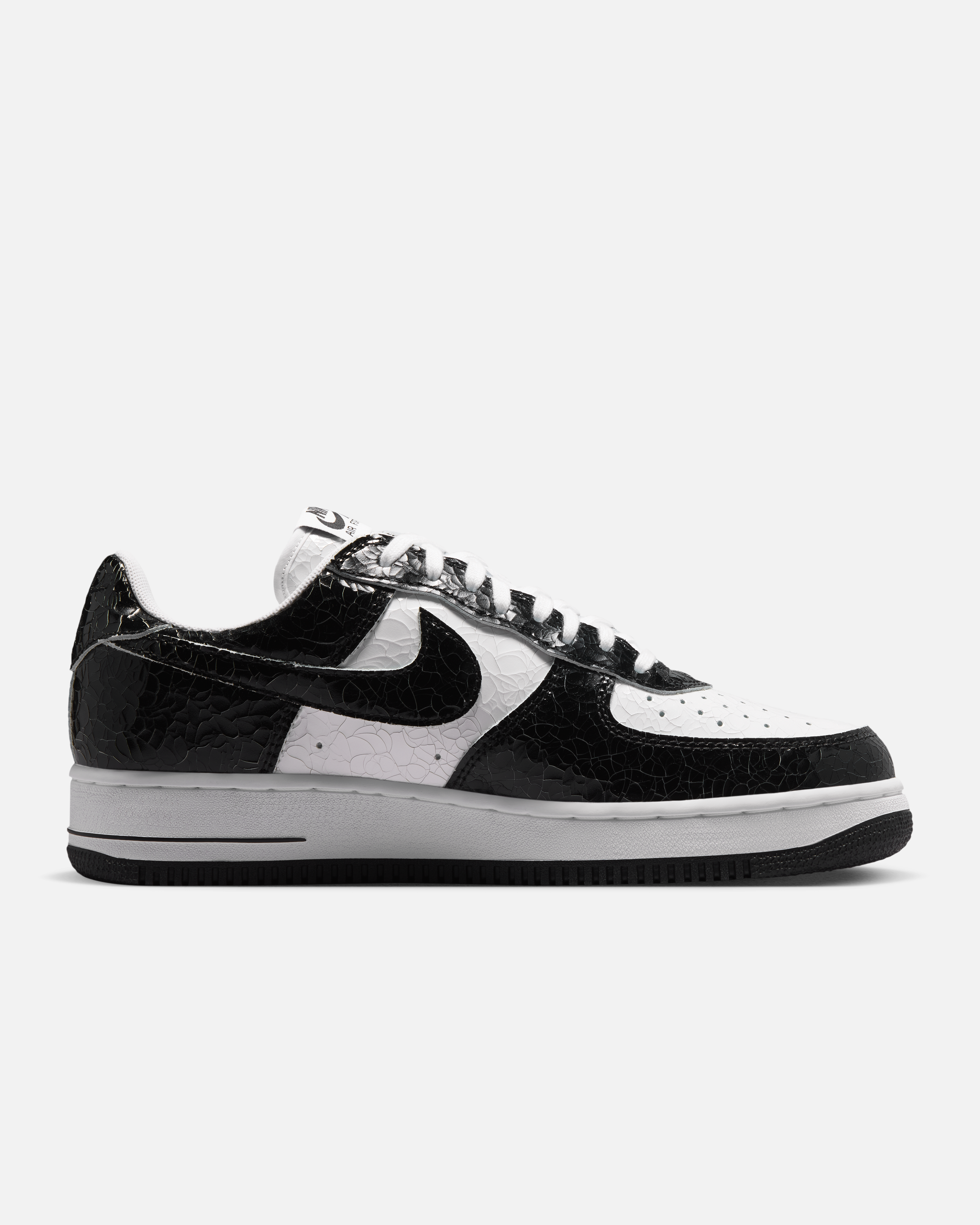Nike Air Force 1 Low Cracked Leather Black