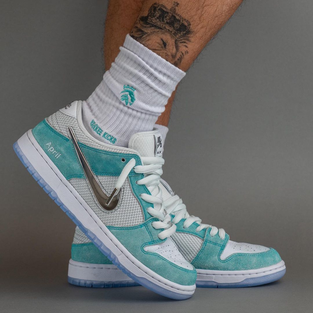 April Skateboards x Nike SB Dunk Low Official Images Sneaktorious
