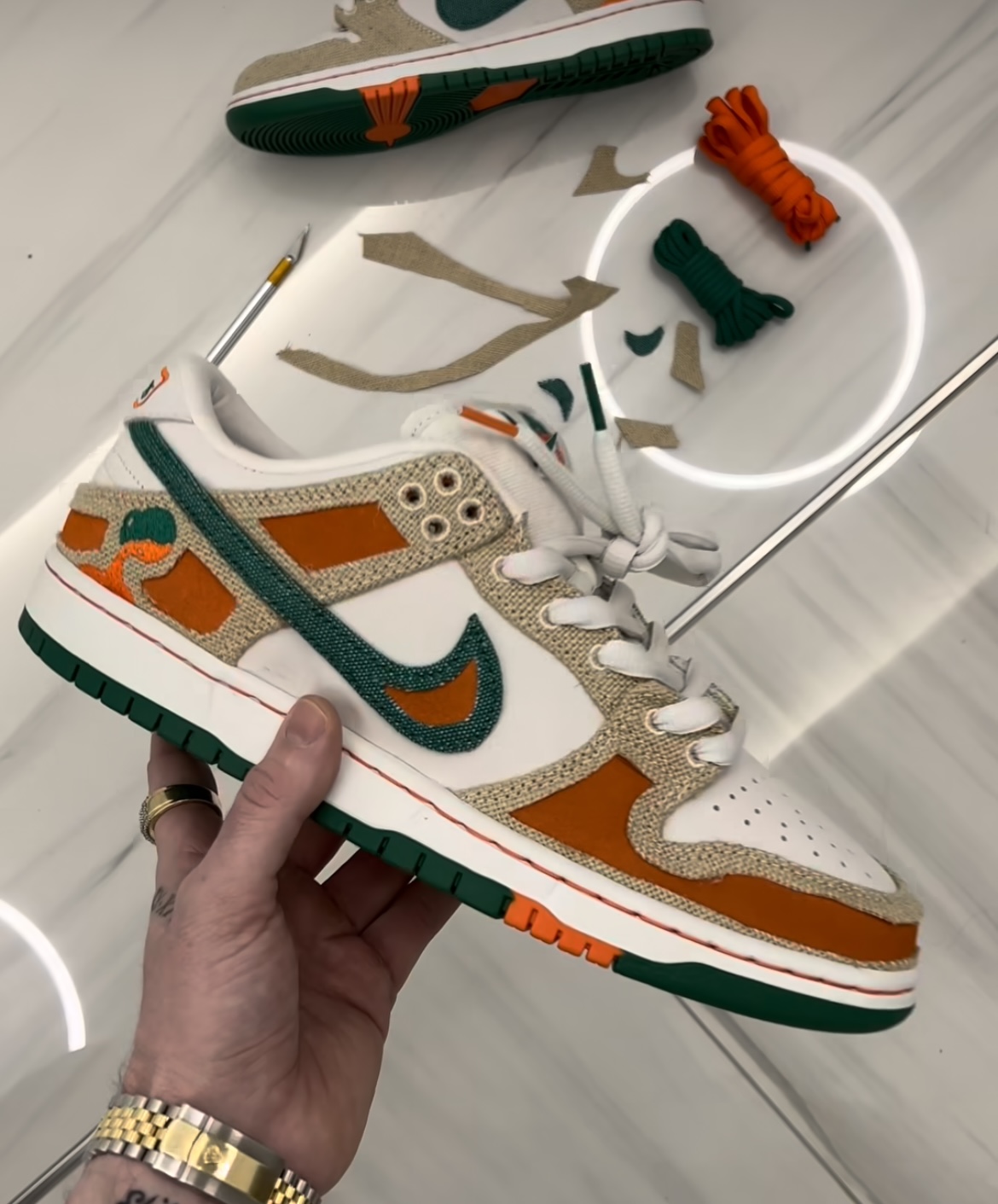 In-Hand Look of the Jarritos x Nike SB Dunk Low | Sneaktorious
