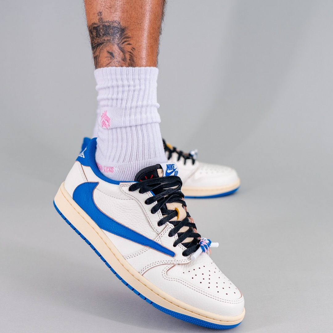 Jordan 1 LOW x Travis Scottト20cm Air Jordan 1 Low x Travis Scott 'Sail and Ridgerock' (DM7866