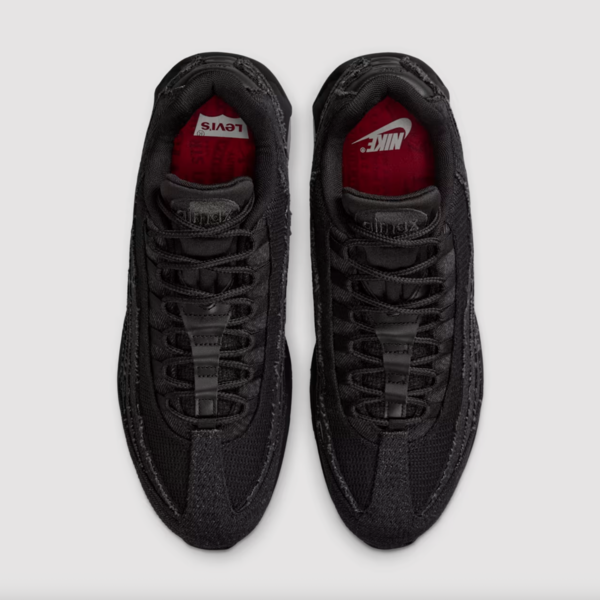 Levi's x Nike Air Max 95 "Black" (HM4743-001) Release Date