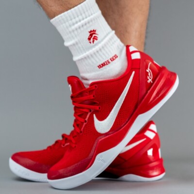 Nike Kobe 8 Protro “University Red” On-Foot Nike Kobe 8 Protro “University Red” On-Foot