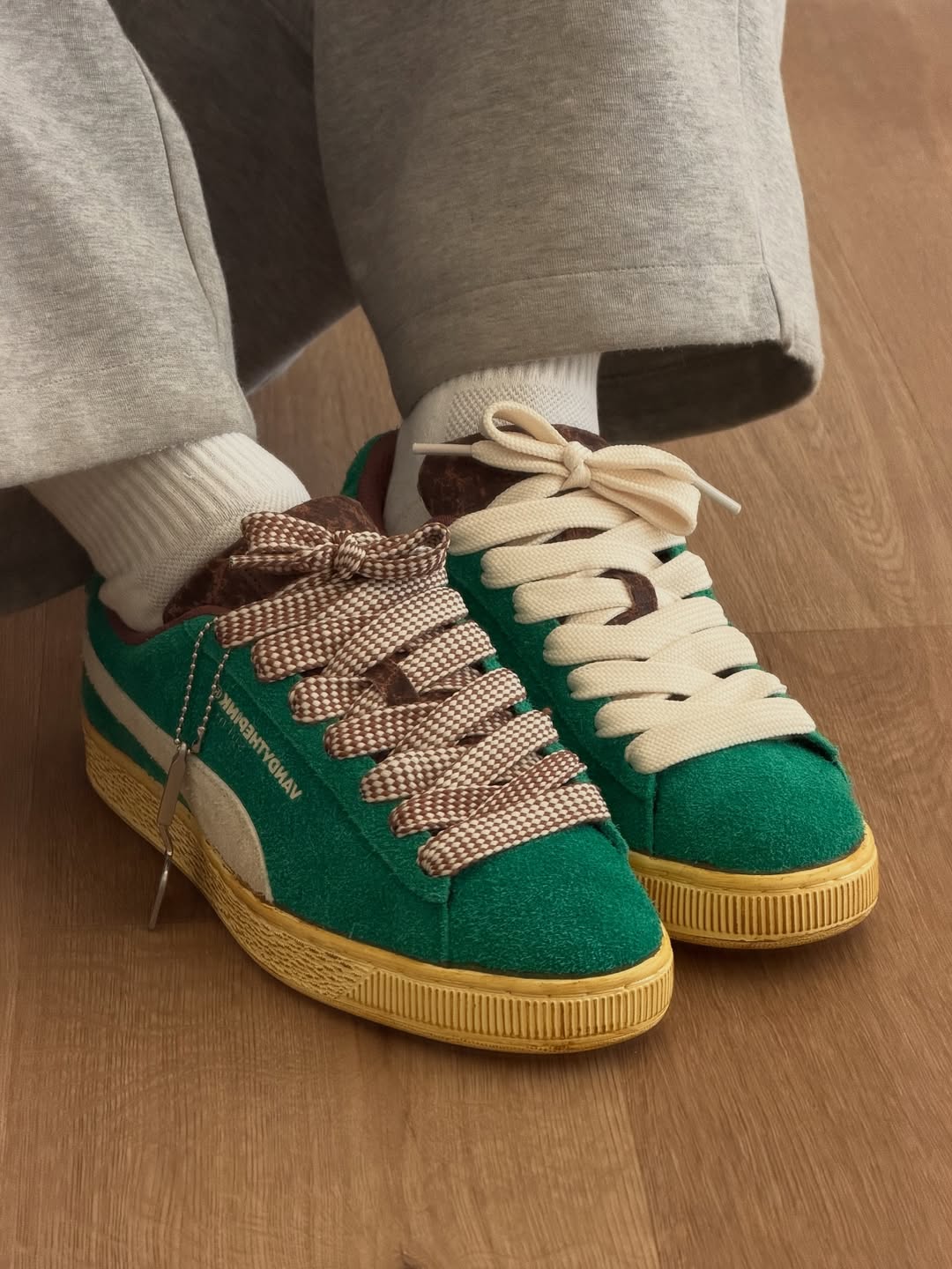 VANDYTHEPINK x Puma Suede XL "Ginger Tea"