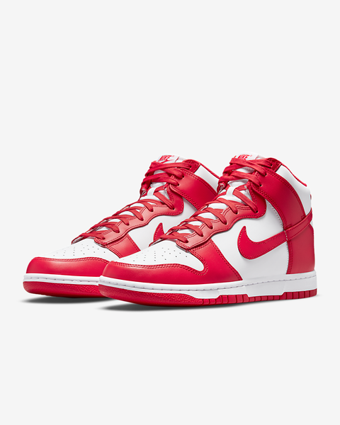 nike sb dunk high university red