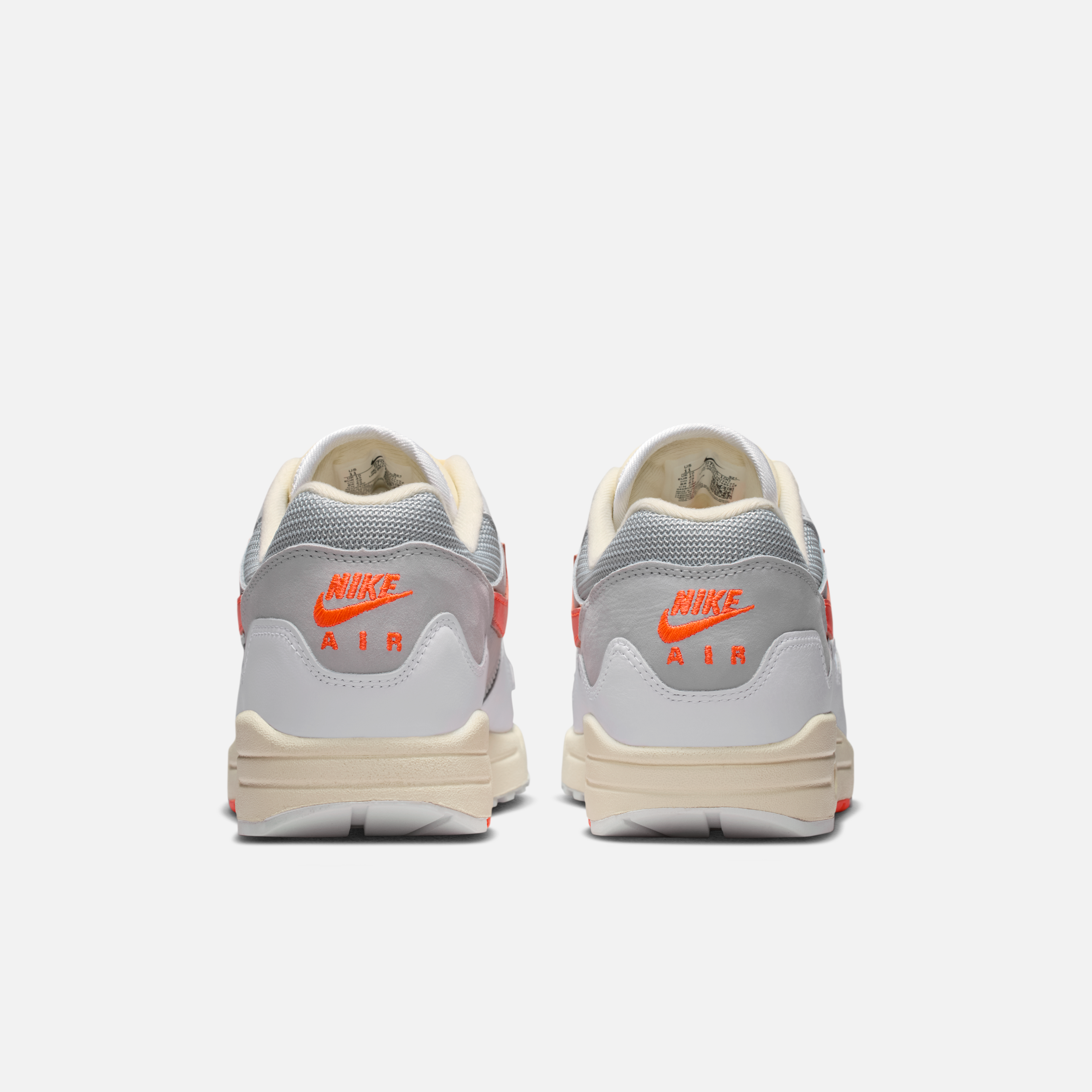 Patta Nike Air Max 1 White Hyper Crimson official images