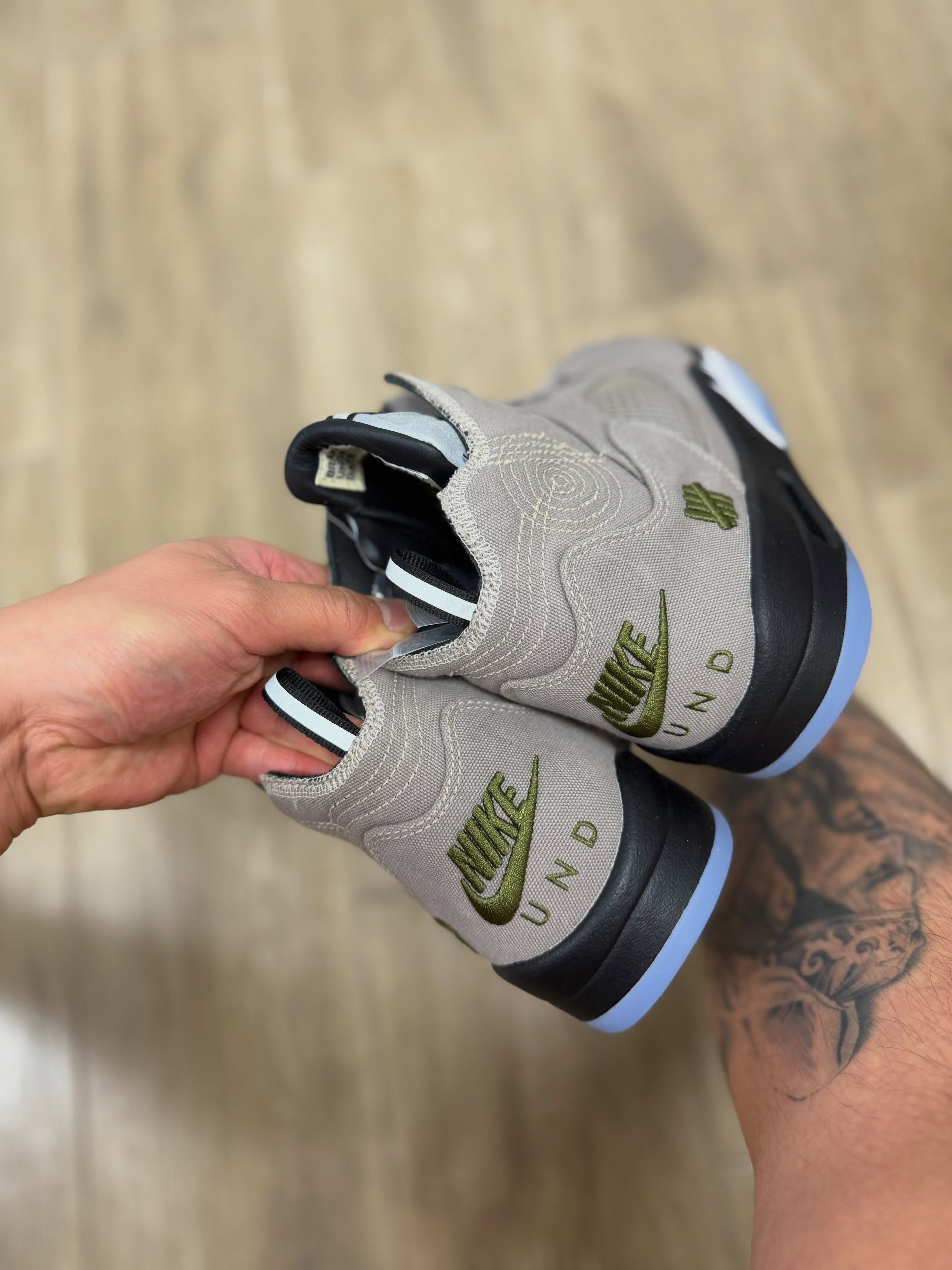 Undefeated x Air Jordan 5 "Moon Fossil"