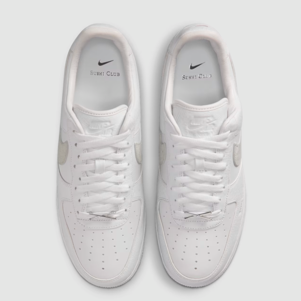 Sushi Club x Nike Air Force 1 Low "Summit White" (II6234-100) Release Date