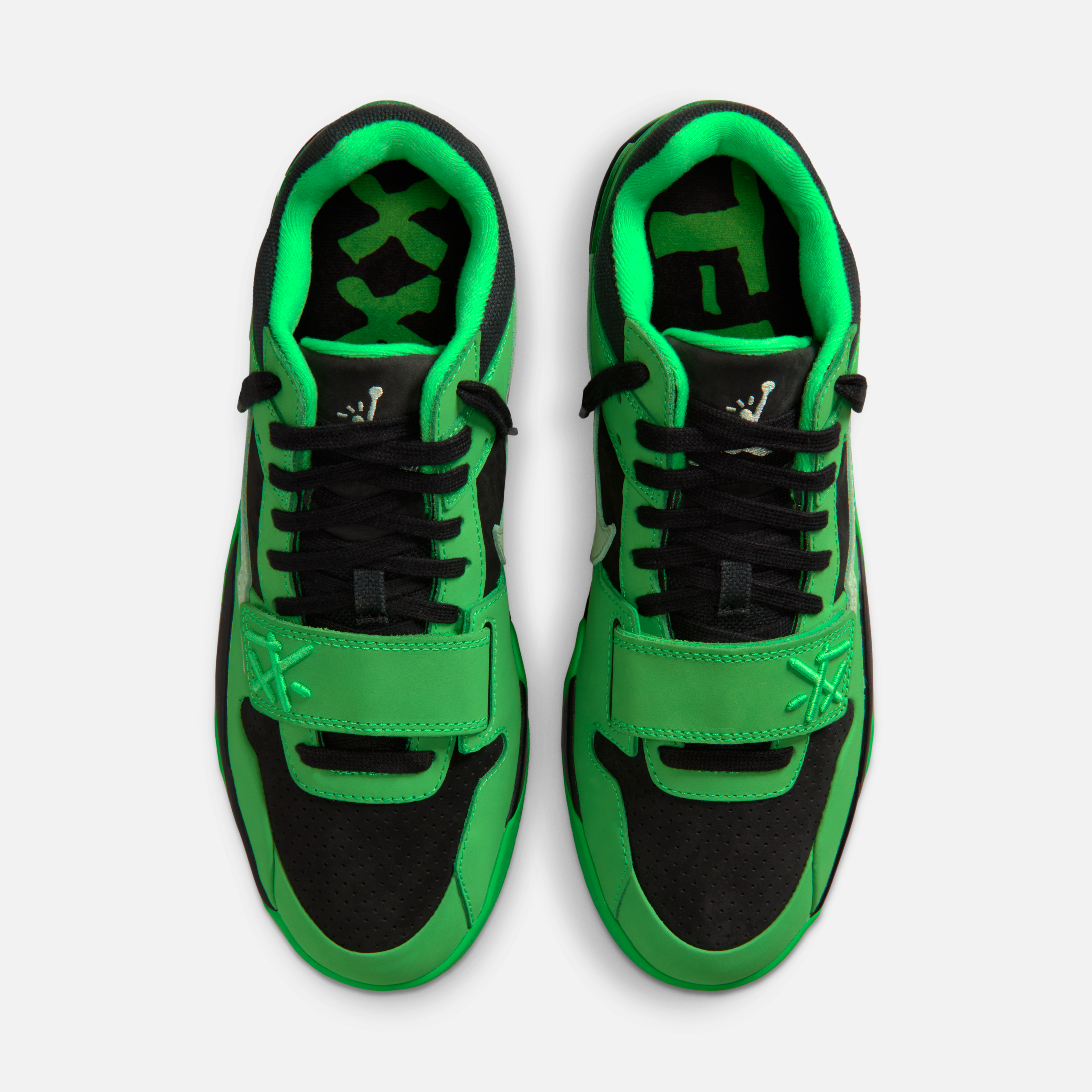 Travis Scott CJ1 T-REXX Green Spark