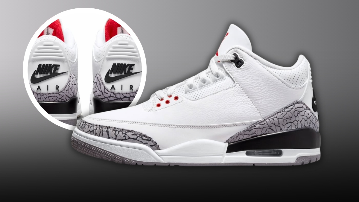 Air Jordan 3 White Cement