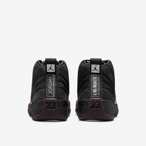 A Ma Maniere x Air Jordan 12 (W) "Black" (DV6989-001) Release Date