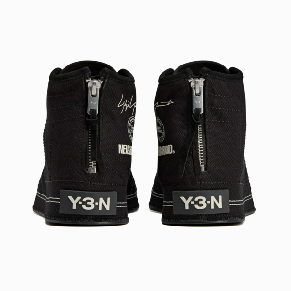 NEIGHBORHOOD x adidas Y-3 Nizza Hi "Black" (JP6454) Release Date NEIGHBORHOOD x adidas Y-3 Nizza Hi "Black" (JP6454) Release Date