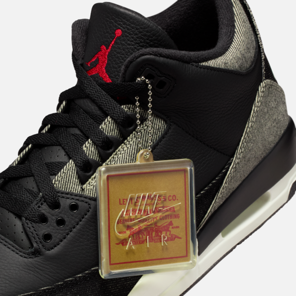 Levi’s x Air Jordan 3 “Black Denim” (IR0914-400) Release Date