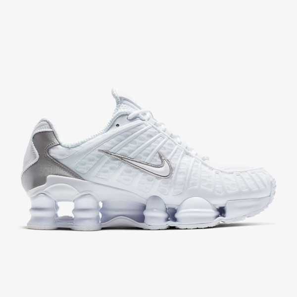Nike Shox TL "White Silver" (AR3566-100) Release Date